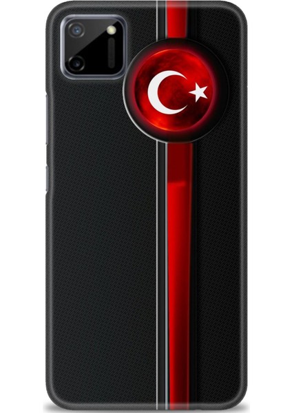 Realme C11 Kılıf Hd Baskılı Kılıf + Seramik Tam Kaplayan Ekran Koruyucu 32