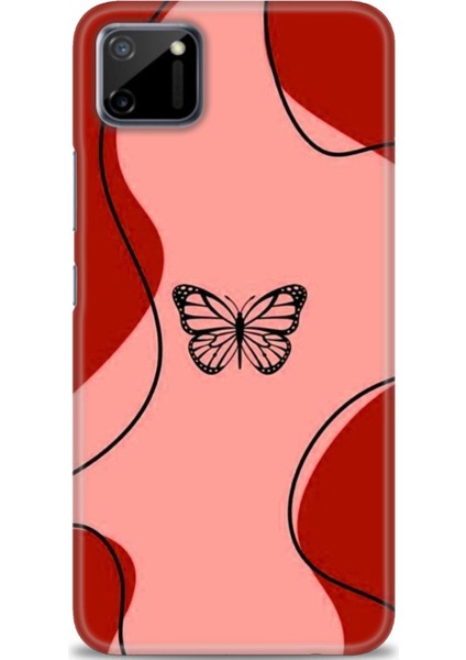 Realme C11 Kılıf Hd Baskılı Kılıf + Seramik Tam Kaplayan Ekran Koruyucu 189