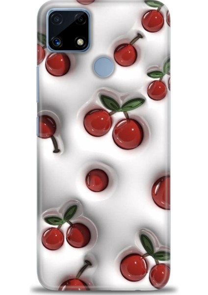 Realme C25 Kılıf Hd Baskılı Kılıf + Seramik Tam Kaplayan Ekran Koruyucu 113