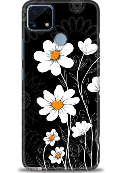Realme C25S Kılıf Hd Baskılı Kılıf + Seramik Tam Kaplayan Ekran Koruyucu 133