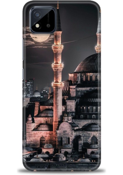 Realme C11 2021 Kılıf Hd Baskılı Kılıf + Seramik Tam Kaplayan Ekran Koruyucu 230