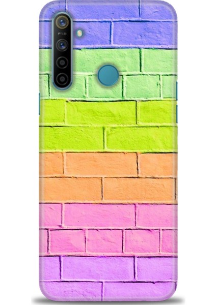 Realme C3 Kılıf Hd Baskılı Kılıf + Seramik Tam Kaplayan Ekran Koruyucu 439