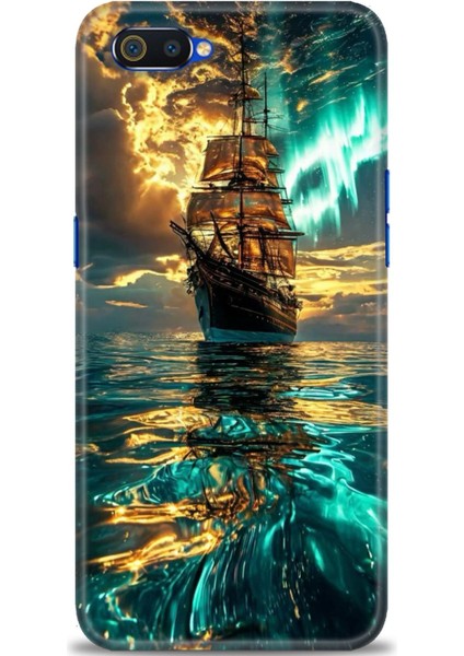 Realme C2 Kılıf Hd Baskılı Kılıf + Seramik Tam Kaplayan Ekran Koruyucu 237