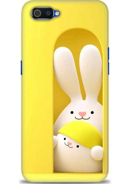 Realme C2 Kılıf Hd Baskılı Kılıf + Seramik Tam Kaplayan Ekran Koruyucu 76