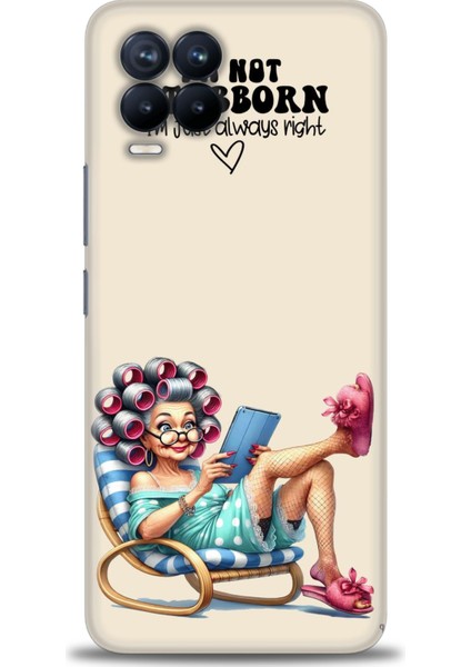 Realme 8 Kılıf Hd Baskılı Kılıf + Seramik Tam Kaplayan Ekran Koruyucu 49