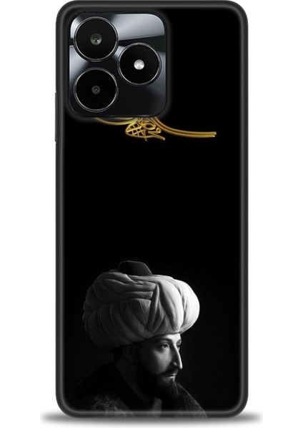 Realme C53 Kılıf Hd Baskılı Kılıf + Seramik Tam Kaplayan Ekran Koruyucu 465