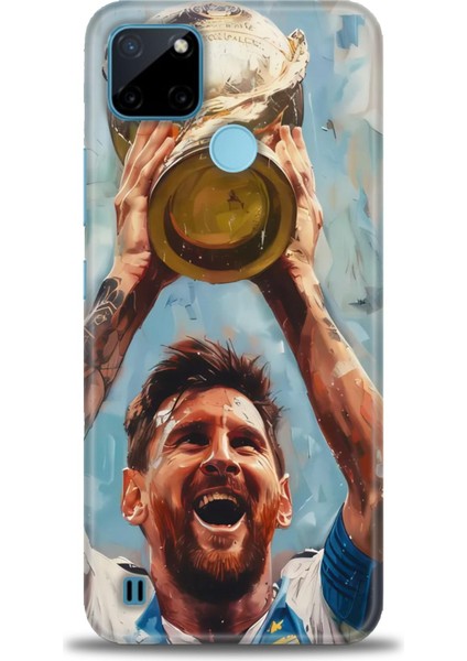 Realme C21Y Kılıf Hd Baskılı Kılıf + Seramik Tam Kaplayan Ekran Koruyucu 14