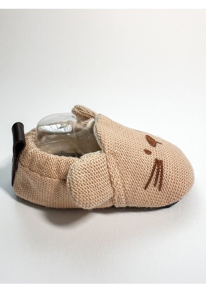 Terleme Yapmayan Yazlık Bebek Patiği Tavşan Nakışlı Kaydırmaz Tabanlı 100% Pamuk Triko fiyatları