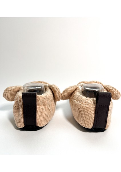 Terleme Yapmayan Yazlık Bebek Patiği Tavşan Nakışlı Kaydırmaz Tabanlı 100% Pamuk Triko modelleri