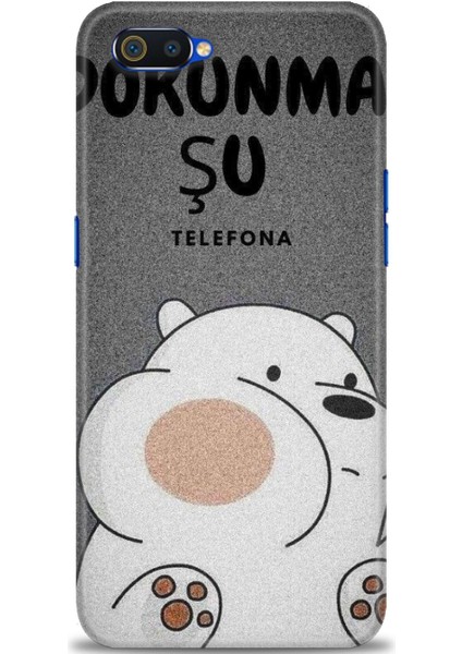 Realme C2 Kılıf Hd Baskılı Kılıf + Seramik Tam Kaplayan Ekran Koruyucu 157