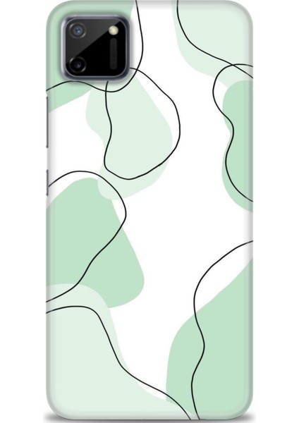 Realme C11 Kılıf Hd Baskılı Kılıf + Seramik Tam Kaplayan Ekran Koruyucu 175