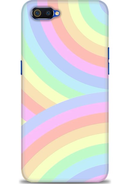 Realme C2 Kılıf Hd Baskılı Kılıf + Seramik Tam Kaplayan Ekran Koruyucu 425