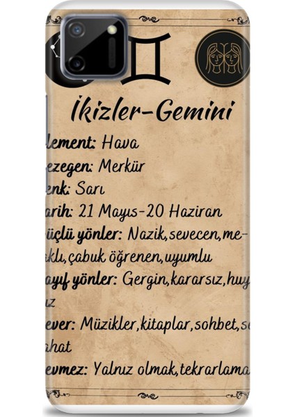 Realme C11 Kılıf Hd Baskılı Kılıf + Seramik Tam Kaplayan Ekran Koruyucu 471