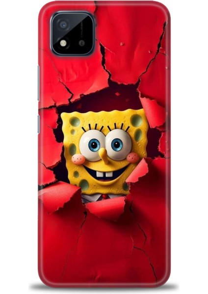 Realme C11 2021 Kılıf Hd Baskılı Kılıf + Seramik Tam Kaplayan Ekran Koruyucu 458