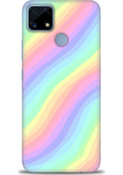 Realme C25S Kılıf Hd Baskılı Kılıf + Seramik Tam Kaplayan Ekran Koruyucu 427
