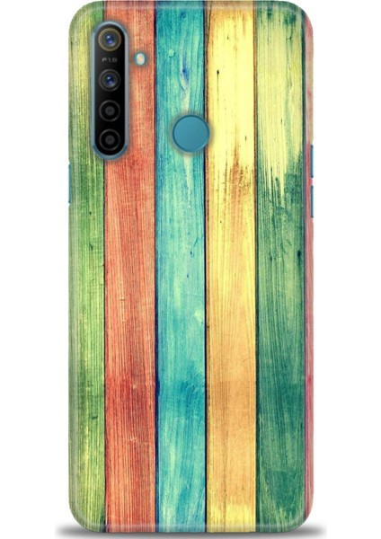 Realme C3 Kılıf Hd Baskılı Kılıf + Seramik Tam Kaplayan Ekran Koruyucu 438