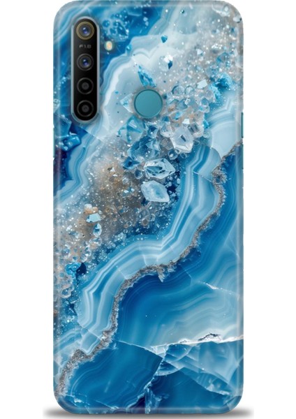 Realme C3 Kılıf Hd Baskılı Kılıf + Seramik Tam Kaplayan Ekran Koruyucu 317