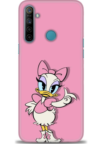 Realme C3 Kılıf Hd Baskılı Kılıf + Seramik Tam Kaplayan Ekran Koruyucu 406