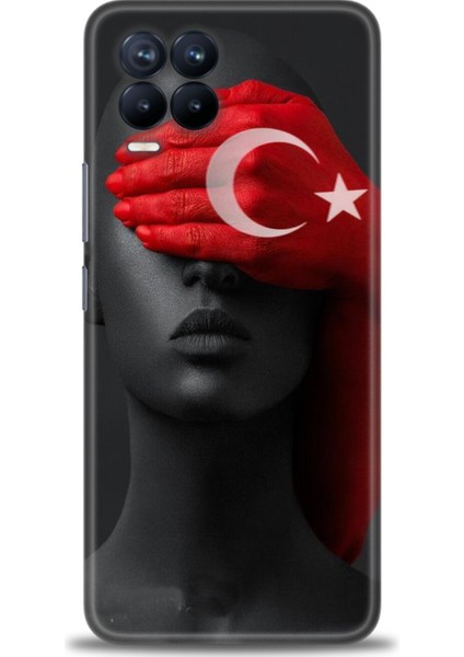 Realme 8 Kılıf Hd Baskılı Kılıf + Seramik Tam Kaplayan Ekran Koruyucu 246