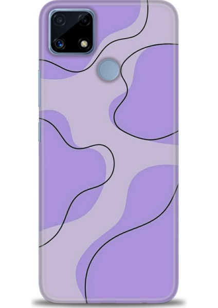 Realme C25 Kılıf Hd Baskılı Kılıf + Seramik Tam Kaplayan Ekran Koruyucu 176