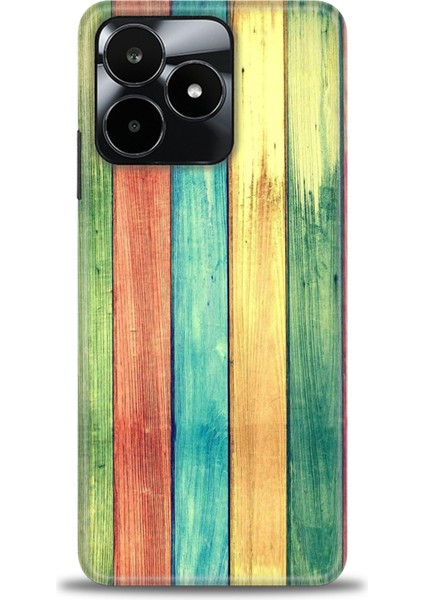 Realme C53 Kılıf Hd Baskılı Kılıf + Seramik Tam Kaplayan Ekran Koruyucu 438