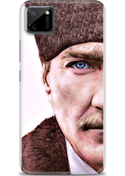 Realme C11 Kılıf Hd Baskılı Kılıf + Seramik Tam Kaplayan Ekran Koruyucu 29