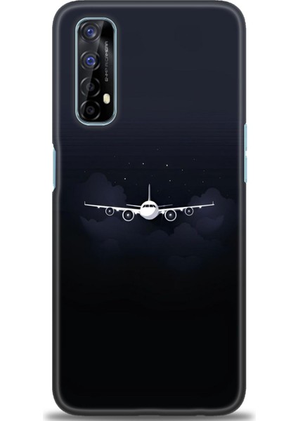 Realme 7 Kılıf Hd Baskılı Kılıf + Seramik Tam Kaplayan Ekran Koruyucu 381