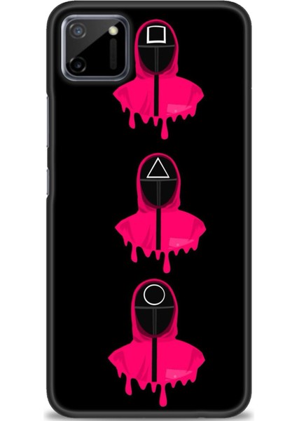 Realme C11 Kılıf Hd Baskılı Kılıf + Seramik Tam Kaplayan Ekran Koruyucu 284