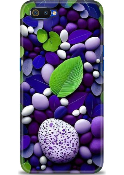Realme C2 Kılıf Hd Baskılı Kılıf + Seramik Tam Kaplayan Ekran Koruyucu 341