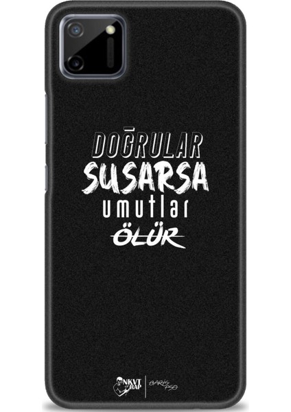 Realme C11 Kılıf Hd Baskılı Kılıf + Seramik Tam Kaplayan Ekran Koruyucu 395