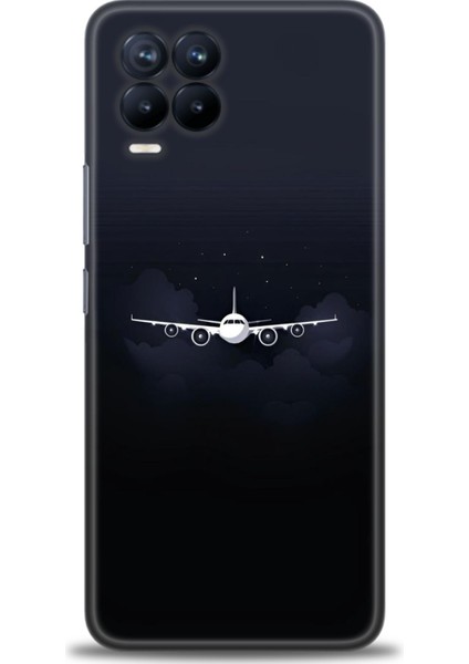Realme 8 Kılıf Hd Baskılı Kılıf + Seramik Tam Kaplayan Ekran Koruyucu 381