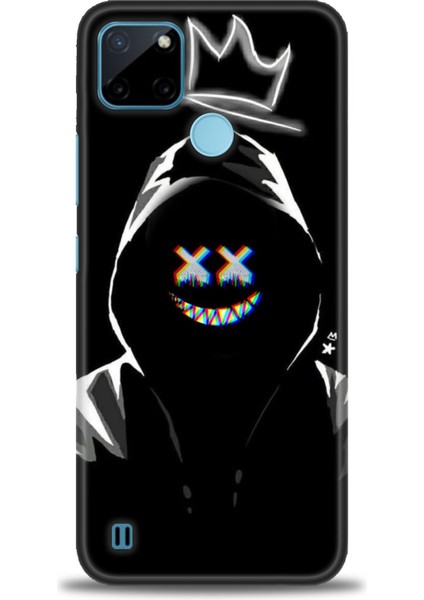 Realme C21Y Kılıf Hd Baskılı Kılıf + Seramik Tam Kaplayan Ekran Koruyucu 351