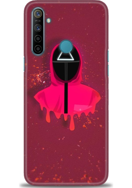Realme C3 Kılıf Hd Baskılı Kılıf + Seramik Tam Kaplayan Ekran Koruyucu 287