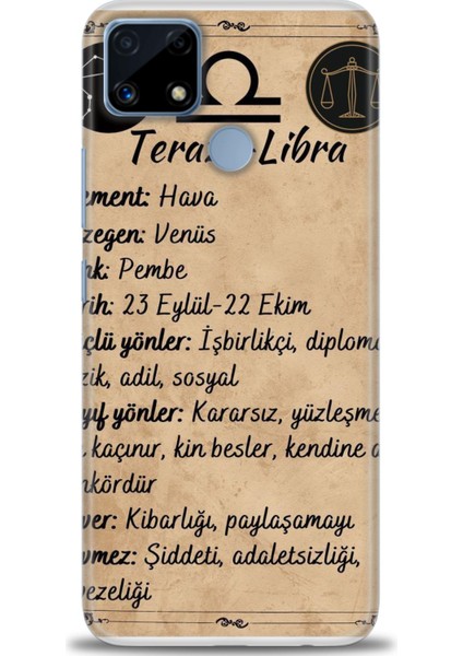 Realme C25 Kılıf Hd Baskılı Kılıf + Seramik Tam Kaplayan Ekran Koruyucu 477