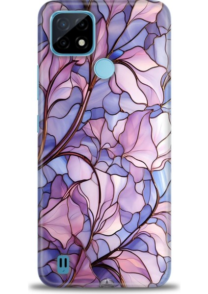 Realme C21 Kılıf Hd Baskılı Kılıf + Seramik Tam Kaplayan Ekran Koruyucu 334