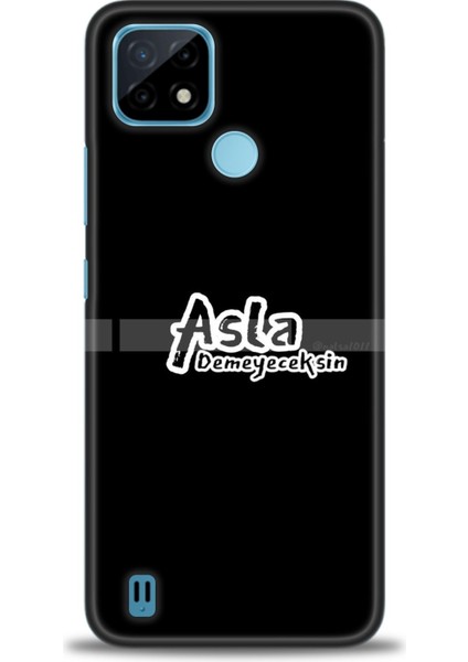 Realme C21 Kılıf Hd Baskılı Kılıf + Seramik Tam Kaplayan Ekran Koruyucu 397