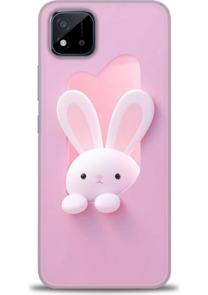 Realme C11 2021 Kılıf Hd Baskılı Kılıf + Seramik Tam Kaplayan Ekran Koruyucu 74
