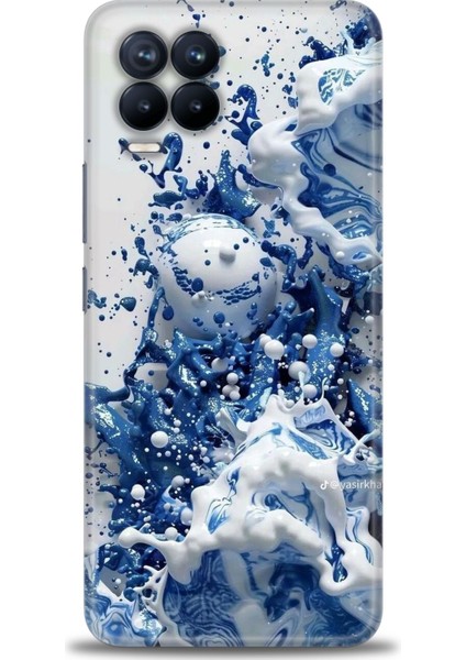 Realme 8 Kılıf Hd Baskılı Kılıf + Seramik Tam Kaplayan Ekran Koruyucu 327