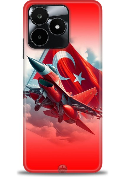 Realme C53 Kılıf Hd Baskılı Kılıf + Seramik Tam Kaplayan Ekran Koruyucu 38