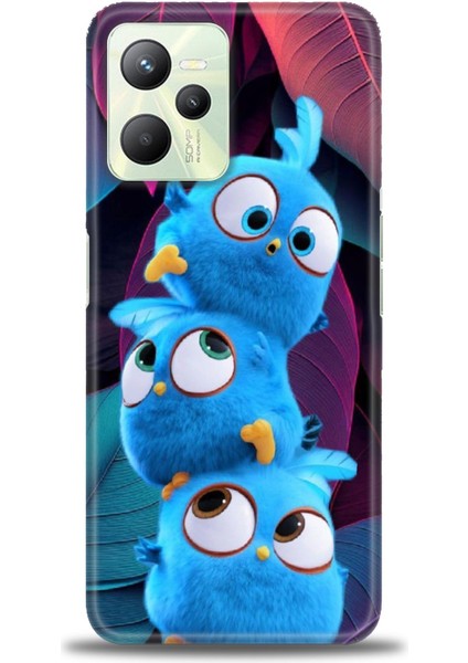 Realme C35 Kılıf Hd Baskılı Kılıf + Seramik Tam Kaplayan Ekran Koruyucu 363