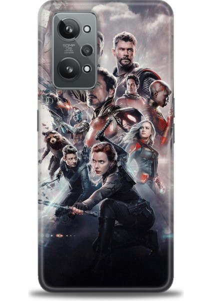Realme Gt2 Kılıf Hd Baskılı Kılıf + Seramik Tam Kaplayan Ekran Koruyucu 99