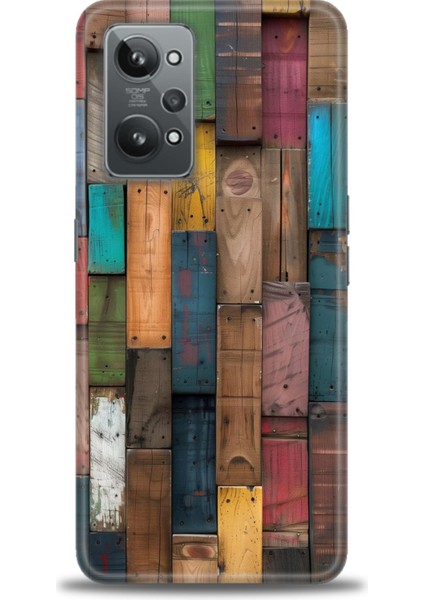 Realme Gt2 Kılıf Hd Baskılı Kılıf + Seramik Tam Kaplayan Ekran Koruyucu 330