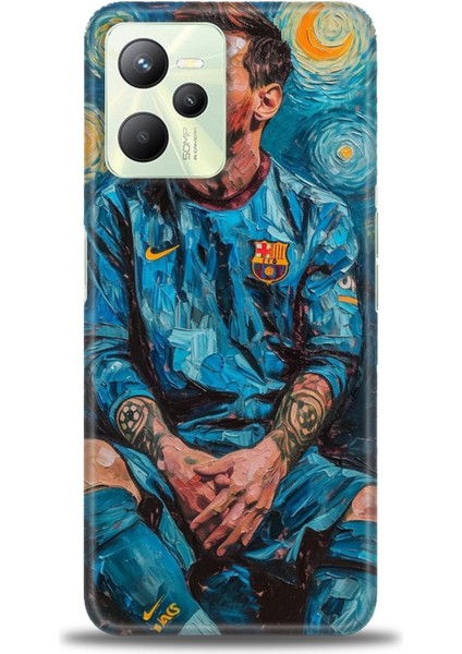 Realme C35 Kılıf Hd Baskılı Kılıf + Seramik Tam Kaplayan Ekran Koruyucu 12