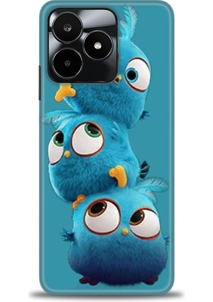 Realme C53 Kılıf Hd Baskılı Kılıf + Seramik Tam Kaplayan Ekran Koruyucu 365