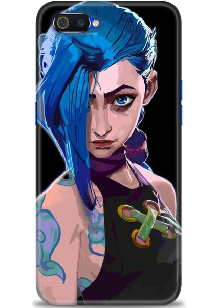 Realme C2 Kılıf Hd Baskılı Kılıf + Seramik Tam Kaplayan Ekran Koruyucu 271