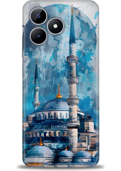 Realme Note 50 Kılıf Hd Baskılı Kılıf + Seramik Tam Kaplayan Ekran Koruyucu 228