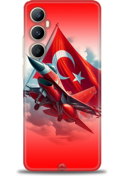 Realme C65 4g Kılıf Hd Baskılı Kılıf + Seramik Tam Kaplayan Ekran Koruyucu 38