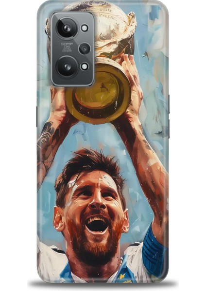 Realme Gt2 Kılıf Hd Baskılı Kılıf + Seramik Tam Kaplayan Ekran Koruyucu 14