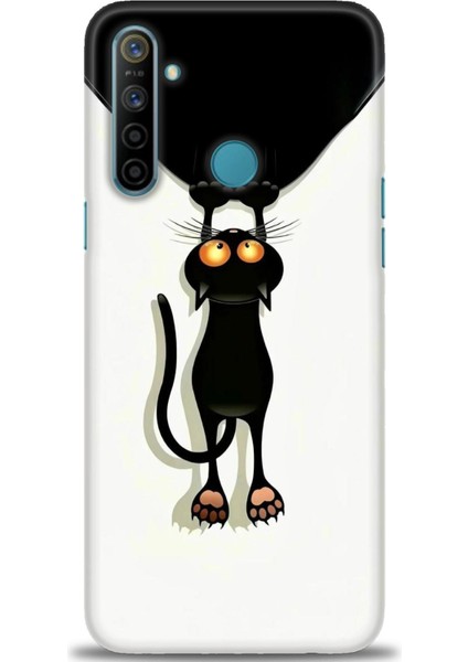 Realme C3 Kılıf Hd Baskılı Kılıf + Seramik Tam Kaplayan Ekran Koruyucu 61