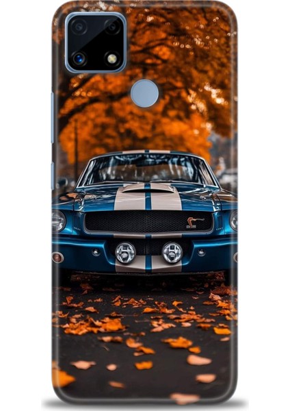 Realme C25S Kılıf Hd Baskılı Kılıf + Seramik Tam Kaplayan Ekran Koruyucu 103